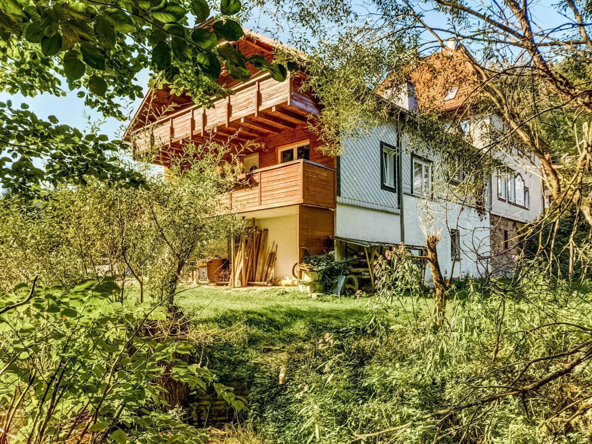 Apartment Thuringian Forest With Balcony Giessubel Екстер'єр фото