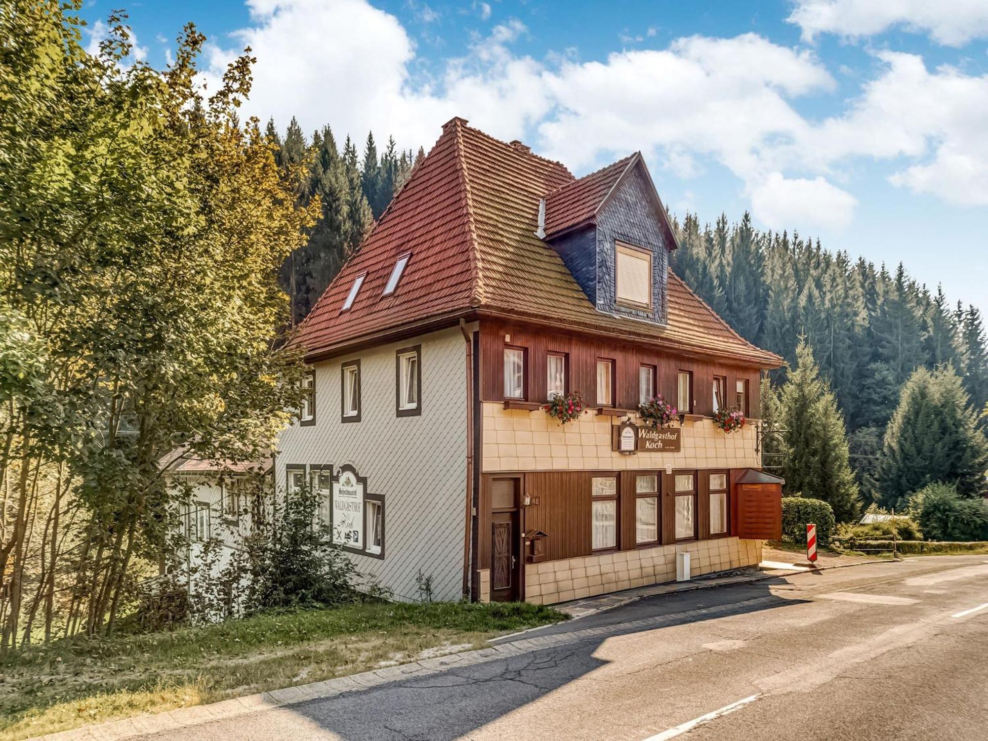 Apartment Thuringian Forest With Balcony Giessubel Екстер'єр фото